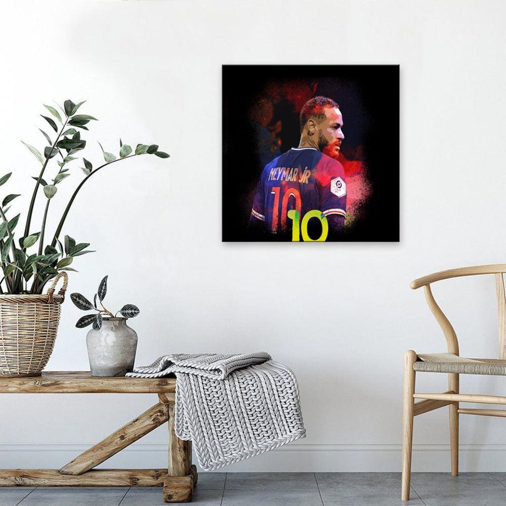 Neymar 1 Piece HD Multi Panel Canvas Wall Art Frame-Original Frame