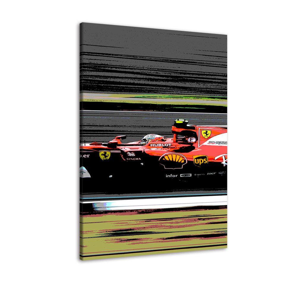 The Race 1 Piece HD Multi Panel Canvas Wall Art Frame-Original Frame