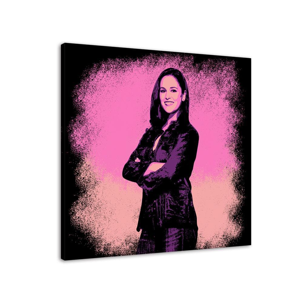 Amy Santiago 1 Piece HD Multi Panel Canvas Wall Art Frame-Original Frame