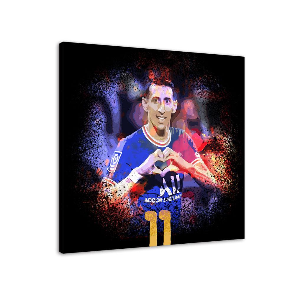 Angel Di Maria 1 Piece HD Multi Panel Canvas Wall Art Frame-Original Frame