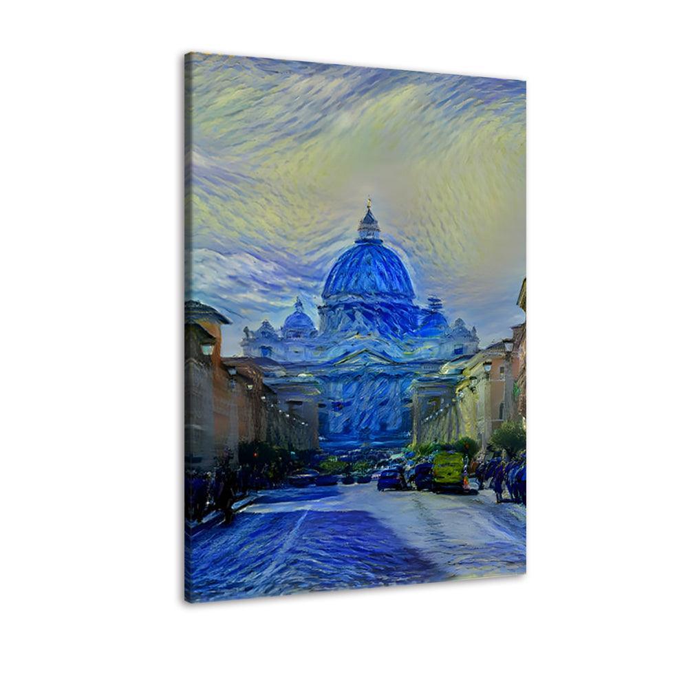 Abstract Washington 1 Piece HD Multi Panel Canvas Wall Art Frame-Original Frame