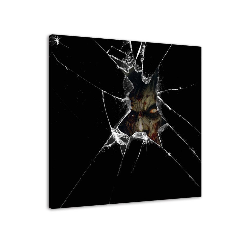 The Walking Dead Zombie 1 Piece HD Multi Panel Canvas Wall Art Frame-Original Frame