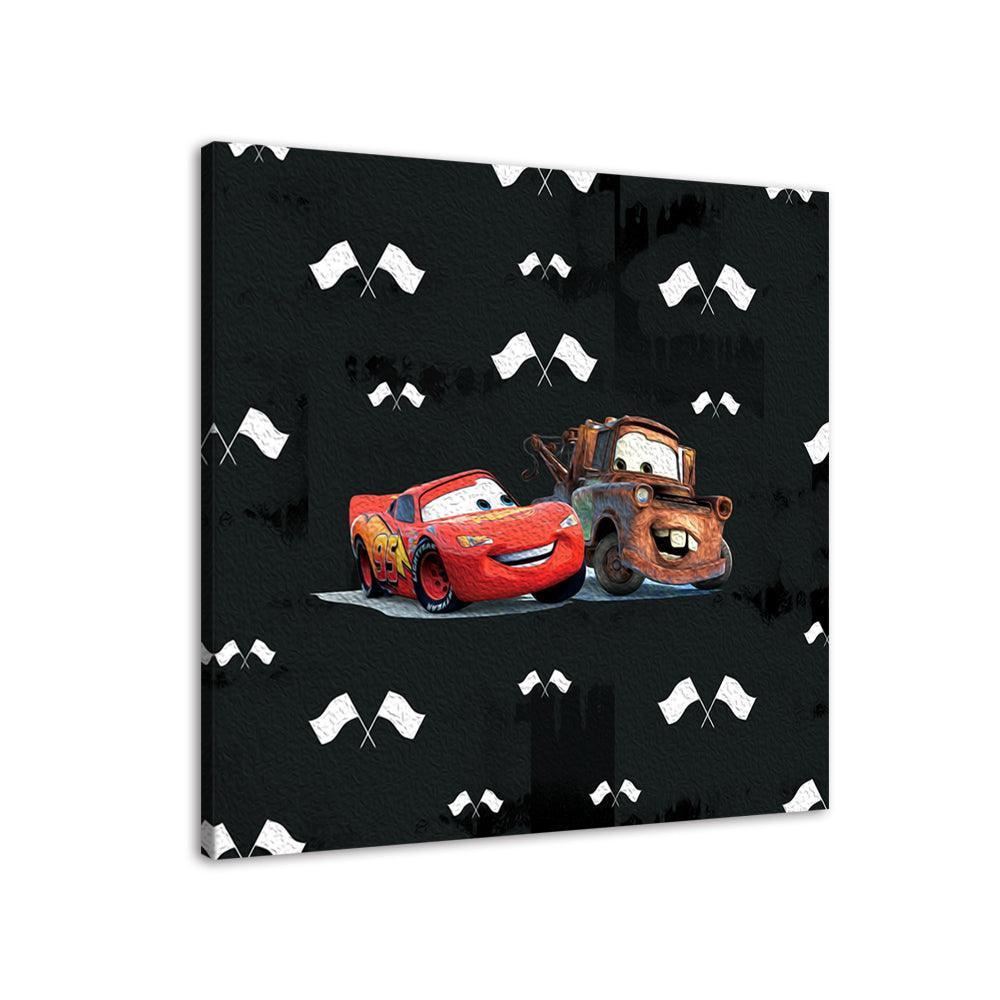 Cars 1 Piece HD Multi Panel Canvas Wall Art Frame-Original Frame