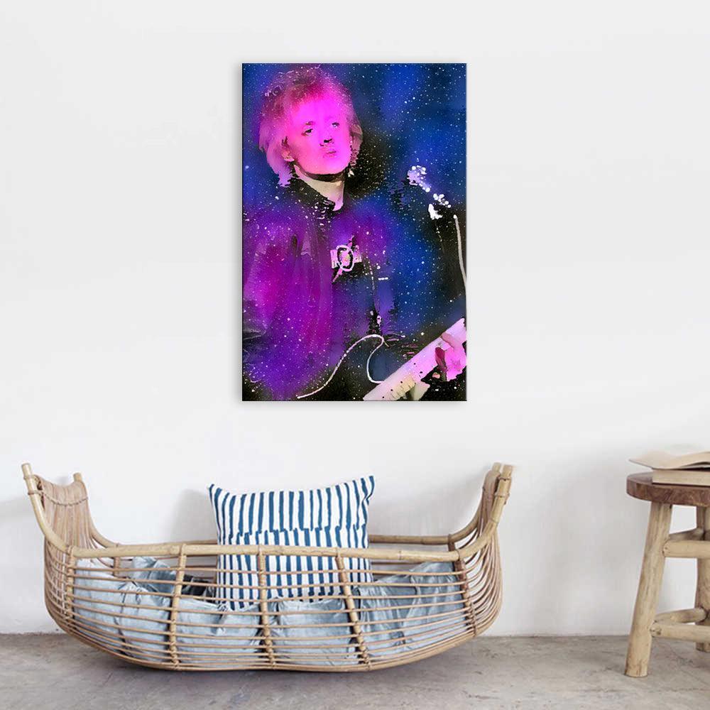 Queen Mike Grose 1 Piece HD Multi Panel Canvas Wall Art Frame-Original Frame