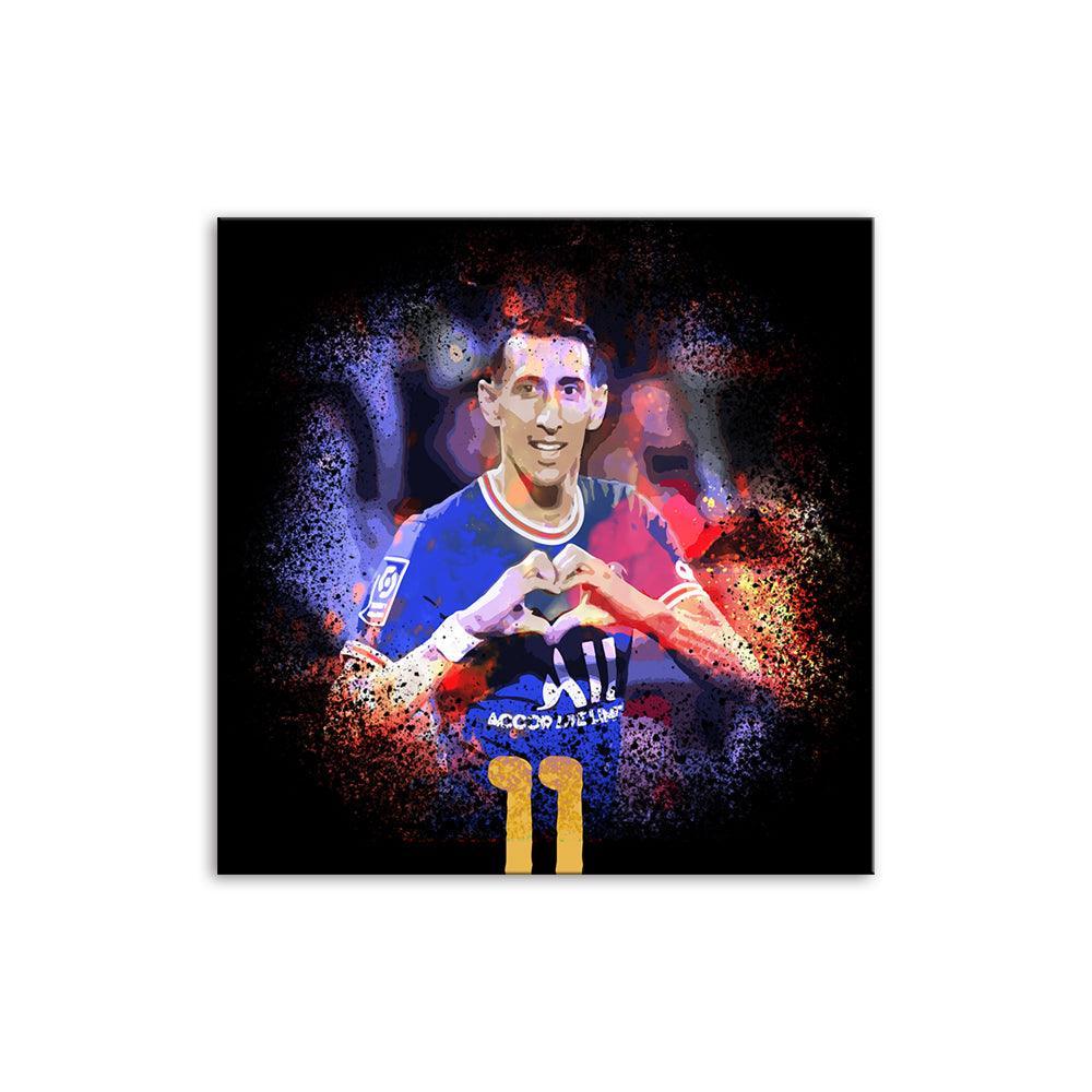 Angel Di Maria 1 Piece HD Multi Panel Canvas Wall Art Frame-Original Frame