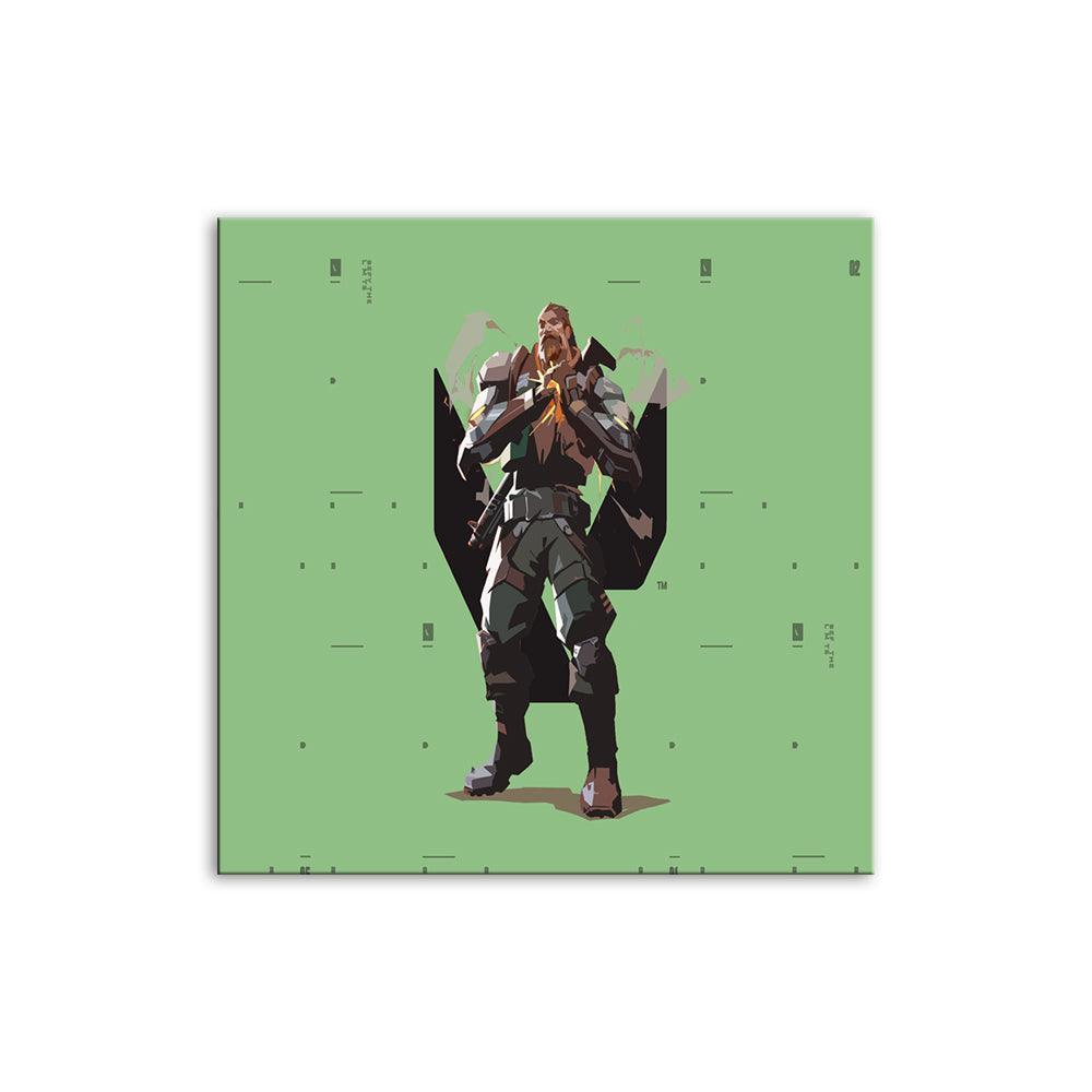 Valorant Cartoon 1 Piece HD Multi Panel Canvas Wall Art Frame-Original Frame