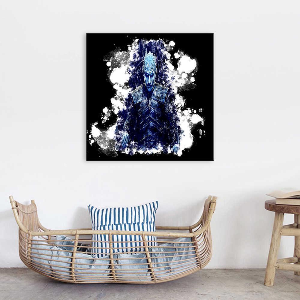 The Night King 1 Piece HD Multi Panel Canvas Wall Art Frame-Original Frame