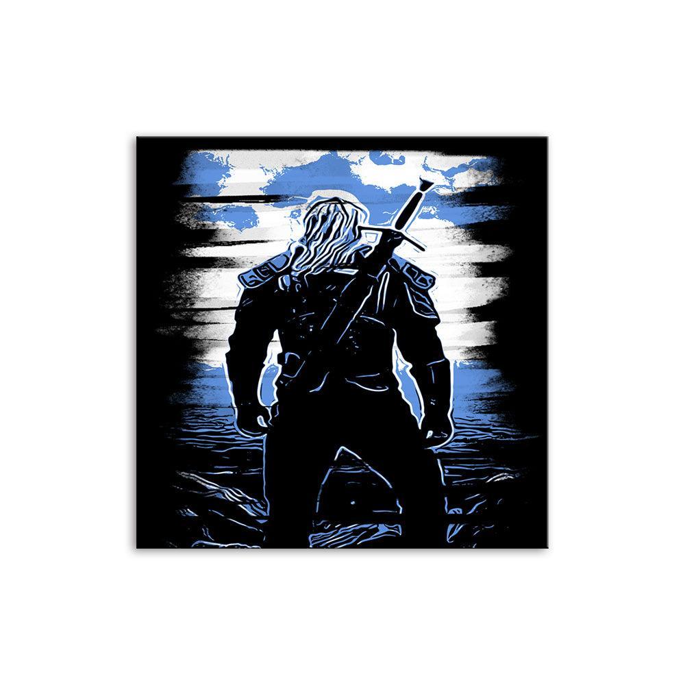 The Warrior´s Sword 1 Piece HD Multi Panel Canvas Wall Art Frame-Original Frame