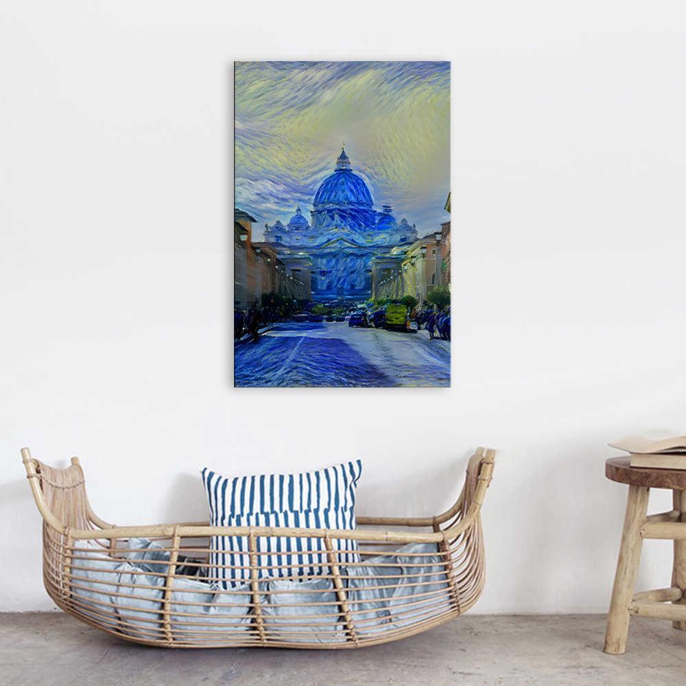 Abstract Washington 1 Piece HD Multi Panel Canvas Wall Art Frame-Original Frame