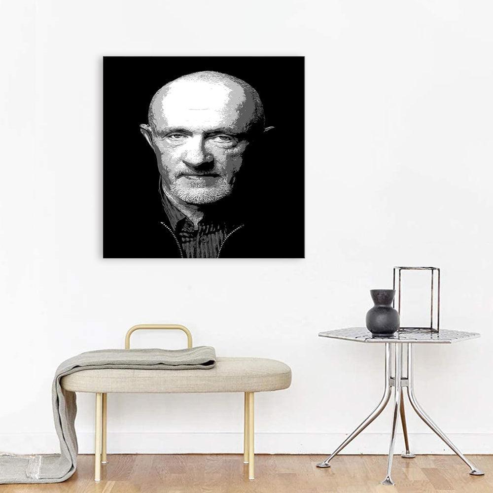 Mike Ehrmantraut 1 Piece HD Multi Panel Canvas Wall Art Frame-Original Frame