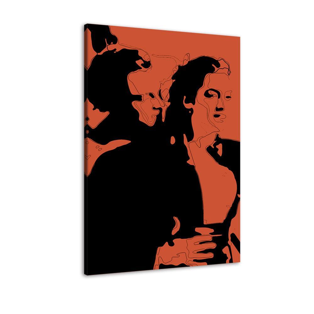 Red Sunset Scene Titanic 1 Piece HD Multi Panel Canvas Wall Art Frame-Original Frame