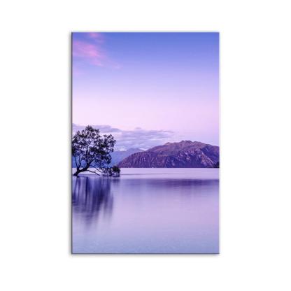 The Purple Mountains 1 Piece HD Multi Panel Canvas Wall Art Frame-Original Frame