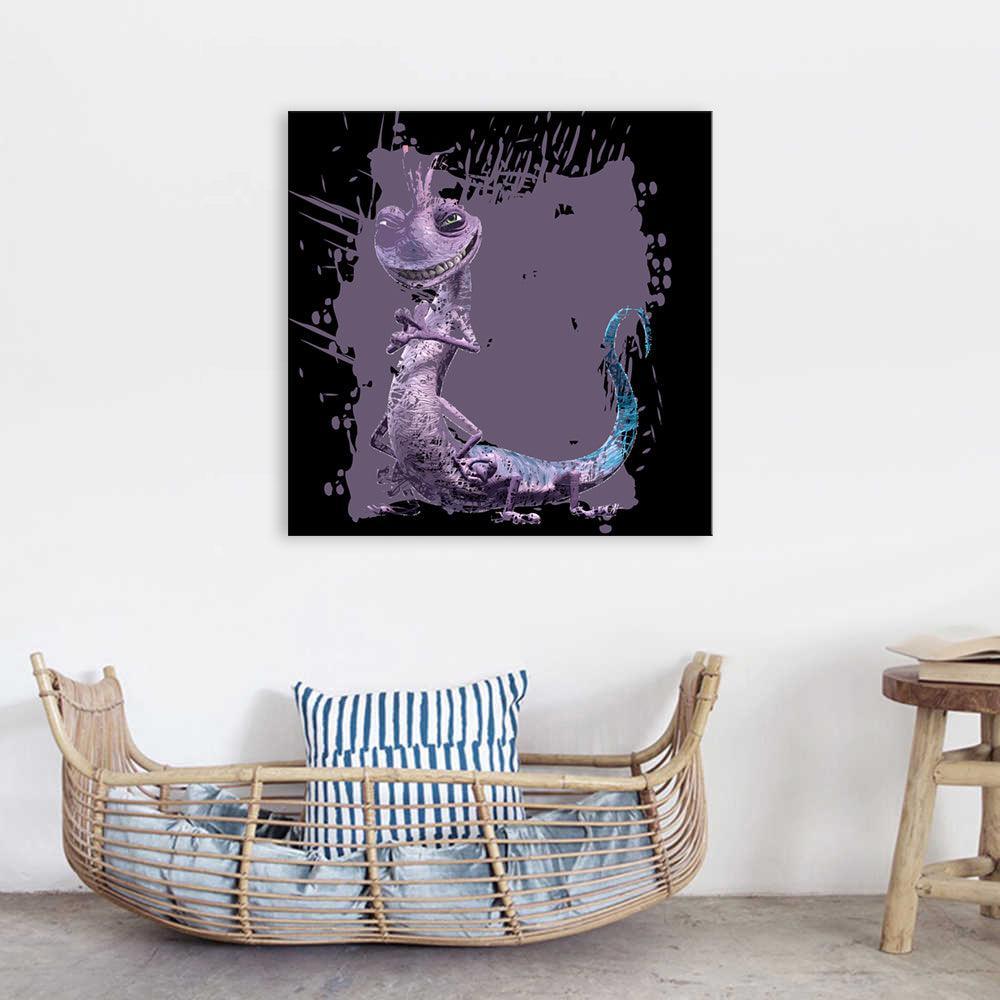 Randall Monsters Inc 1 Piece HD Multi Panel Canvas Wall Art-Original Frame