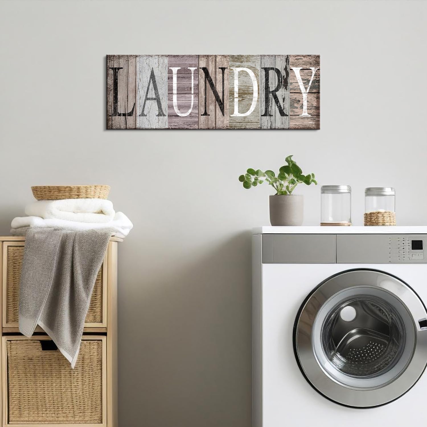 Family Sign Canvas Décor Painting 5 Pieces Wall Art