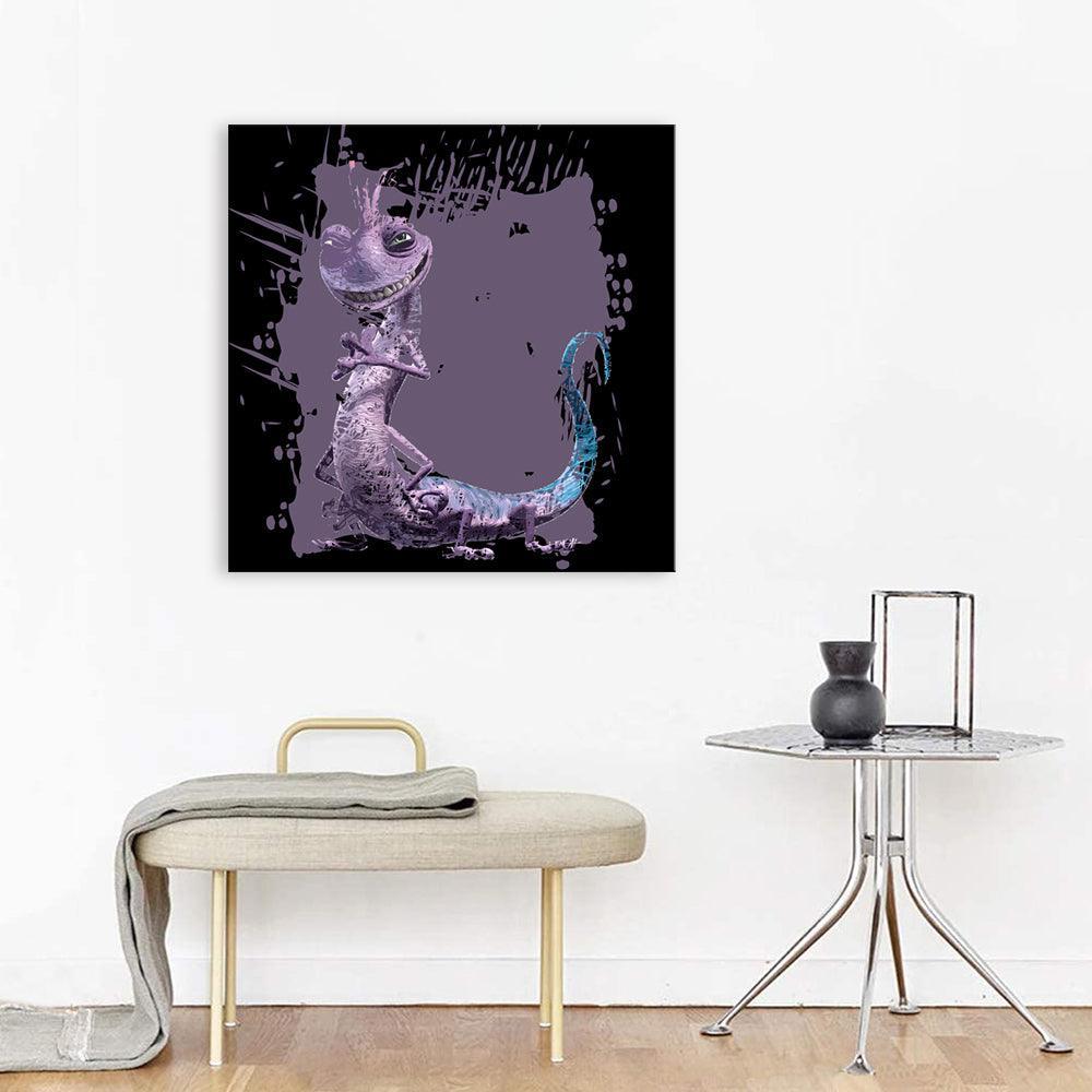 Randall Monsters Inc 1 Piece HD Multi Panel Canvas Wall Art-Original Frame