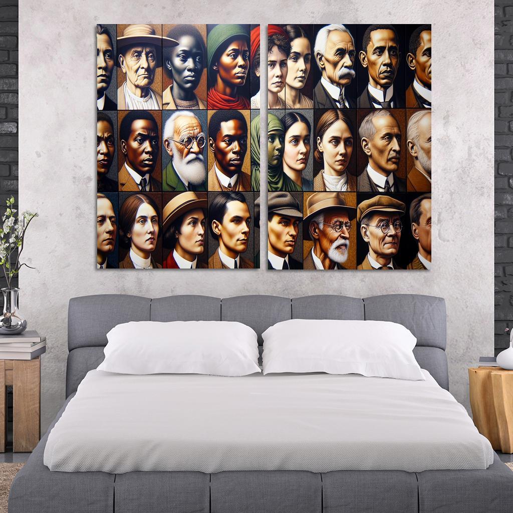 Reimagining Freedom Art And Social Justice Custom Paintings Frame