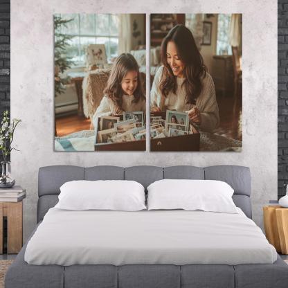 Moments Of Connection A Mothers Heartbeat Custom Paintings Frame