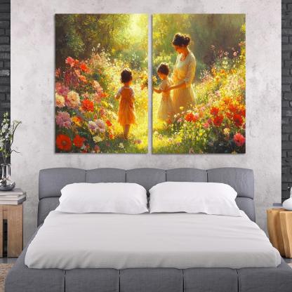 Sunshine In My Soul A Mothers Radiant Love Canvas Paintings Frame