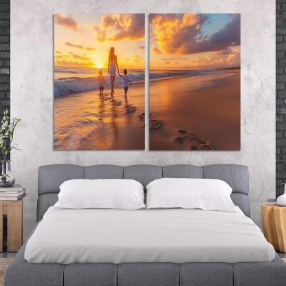 Footprints Of Love A Mothers Guiding Path One-piece Frames