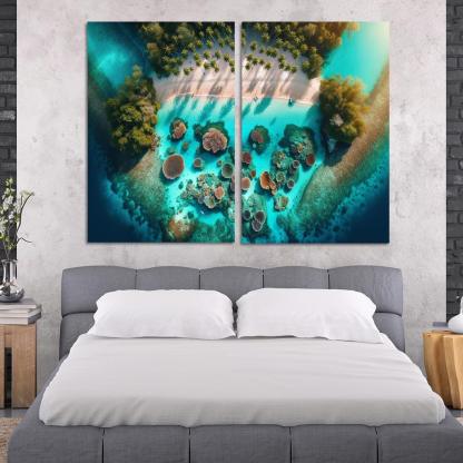 Crystal Waters An Aquatic Wonderland Custom Paintings Frame
