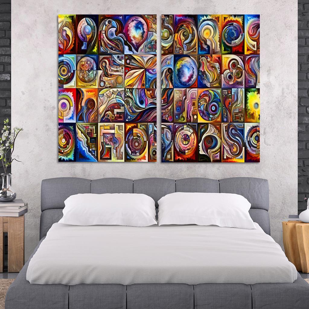 Palette Of Emotion Premium Artwork Frames