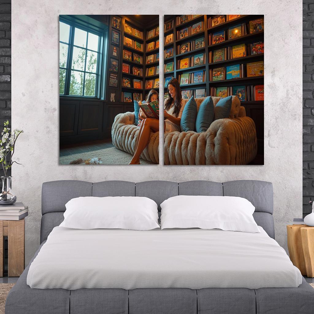 Tales Of Wisdom A Mother's Timeless Lessons Canvas Paintings Frame