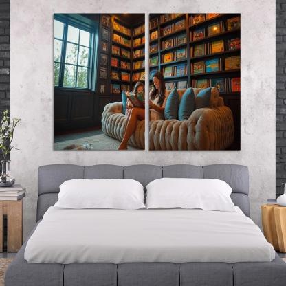 Tales Of Wisdom A Mother's Timeless Lessons Canvas Paintings Frame
