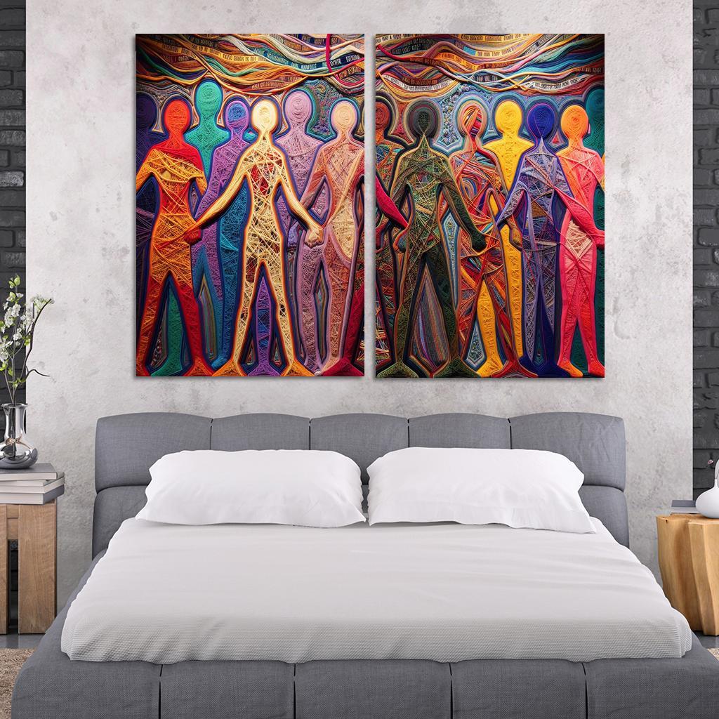 Threads Of Justice The Fabric Of Community Resilience Art Trends