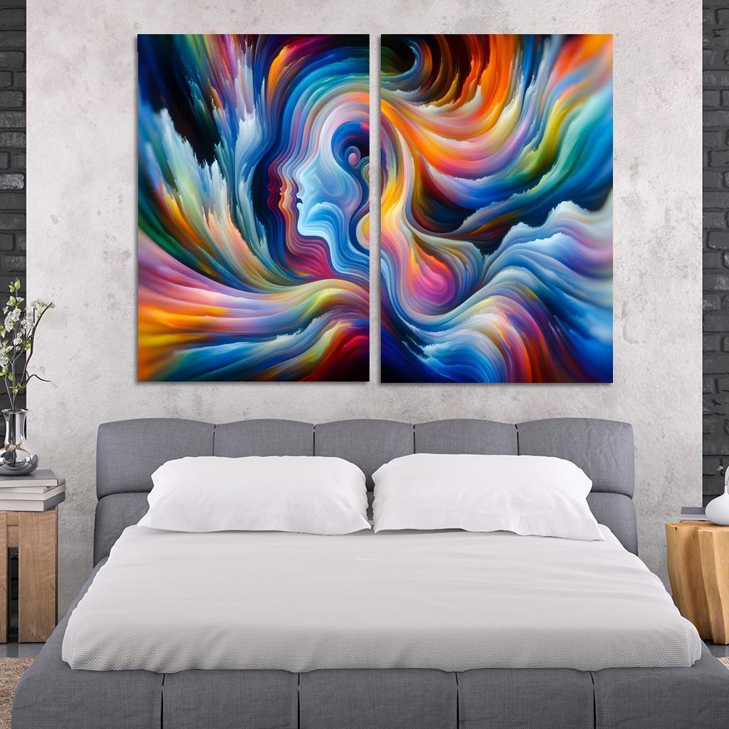 Chroma Of Emotions Premium Artwork Frames