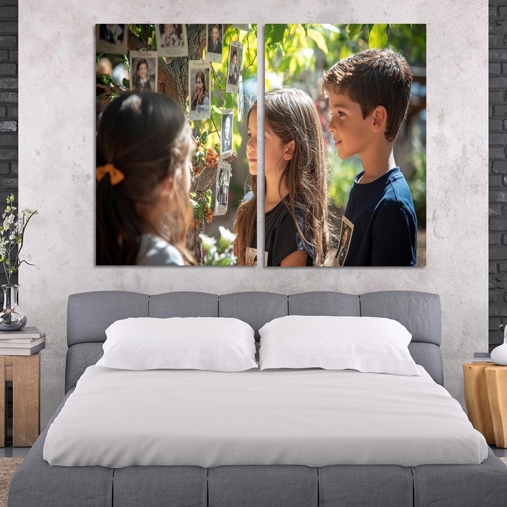 Hearts United The Bond Of Motherhood Custom Paintings Frame
