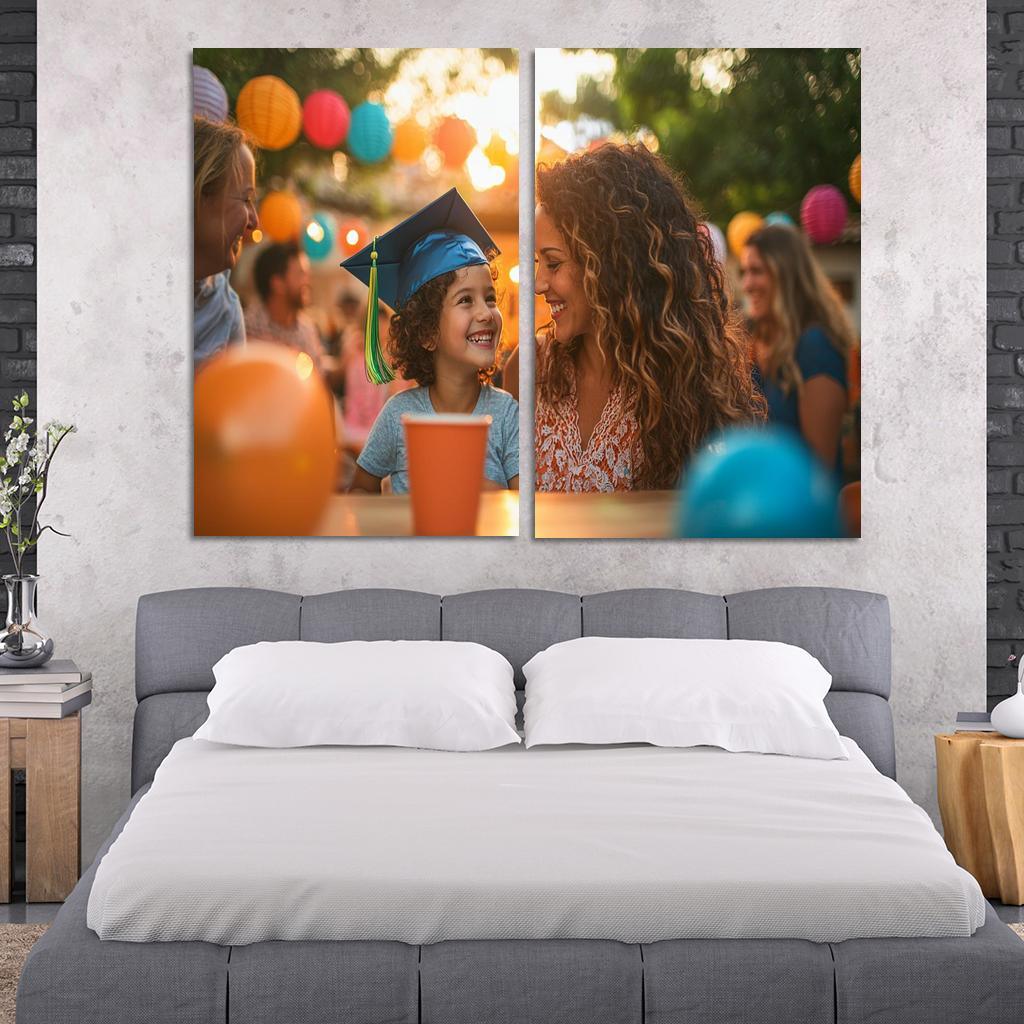 Milestones Of Love Celebrating Growth Together Custom Paintings Frame