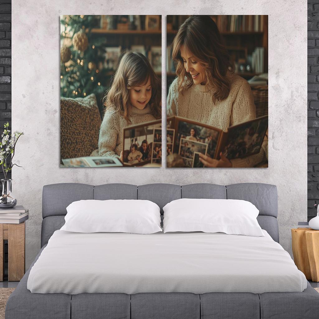 Cherished Moments A Mother's Time Capsule Canvas Paintings Frame