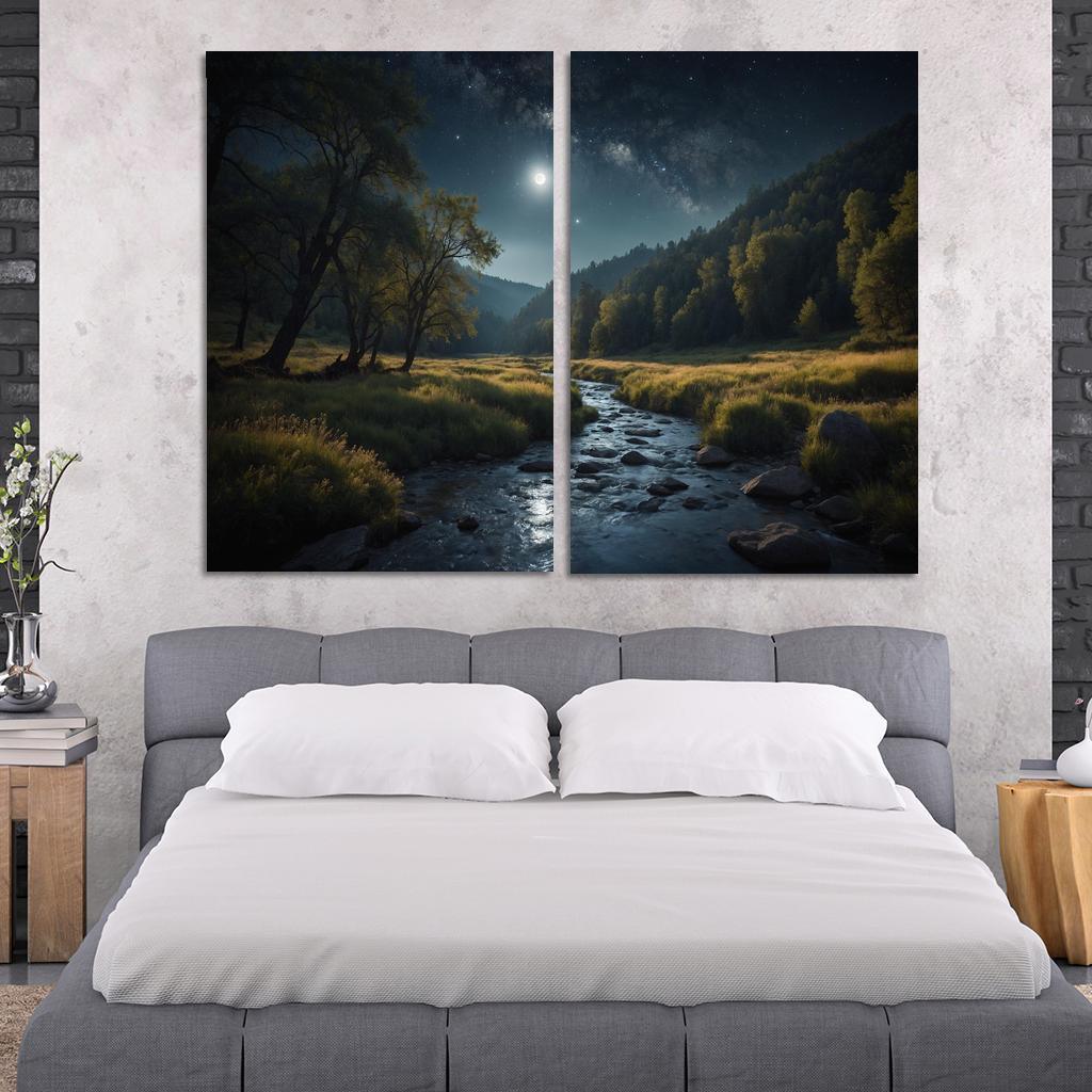 The Mystical Valley Of Moonlit Dreams Art Trends