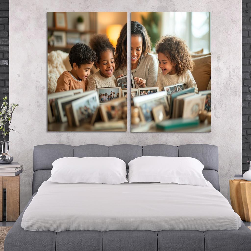 Treasured Memories A Journey Through Time Modern Paintings Frame