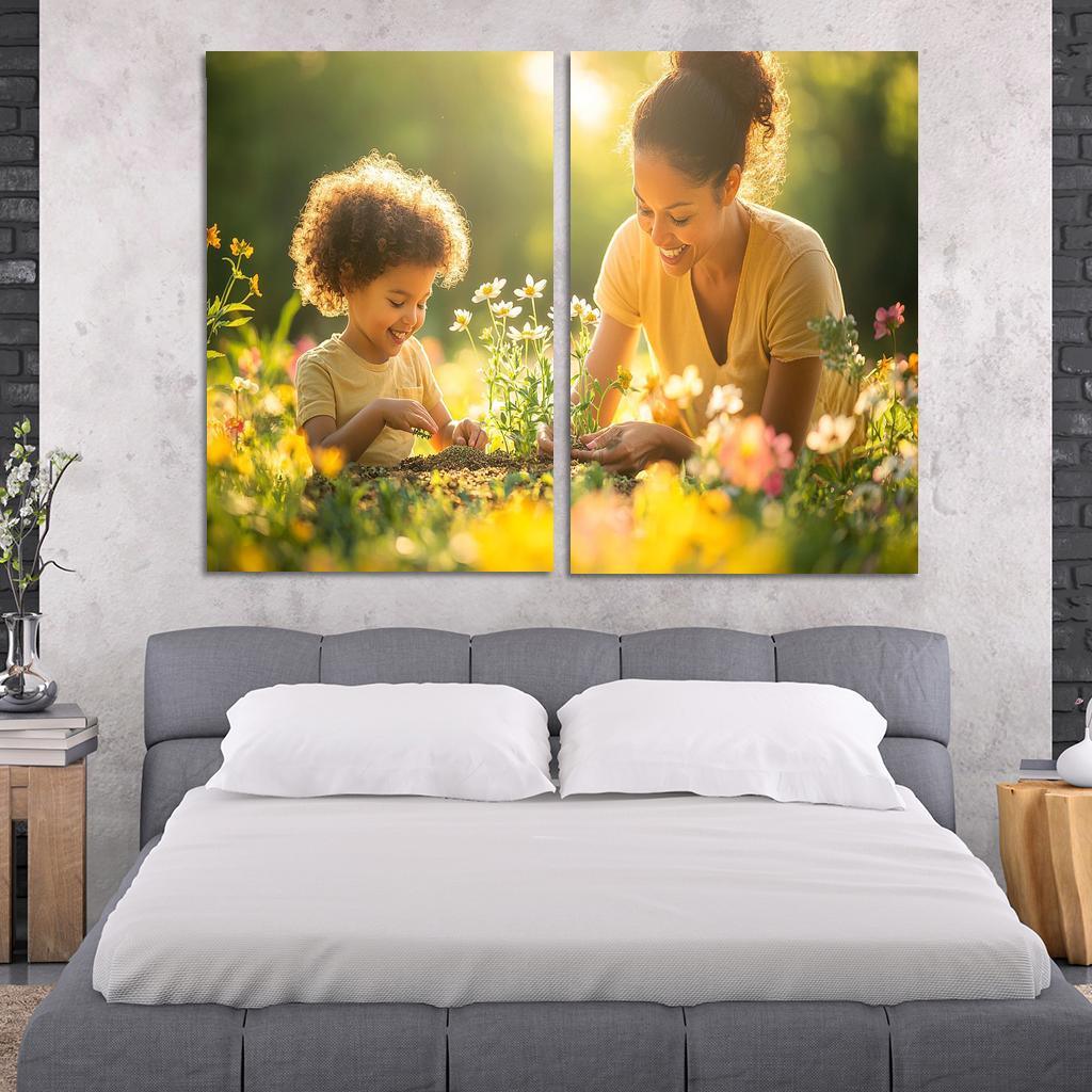 Seeds Of Kindness A Mothers Gentle Touch One-piece Frames
