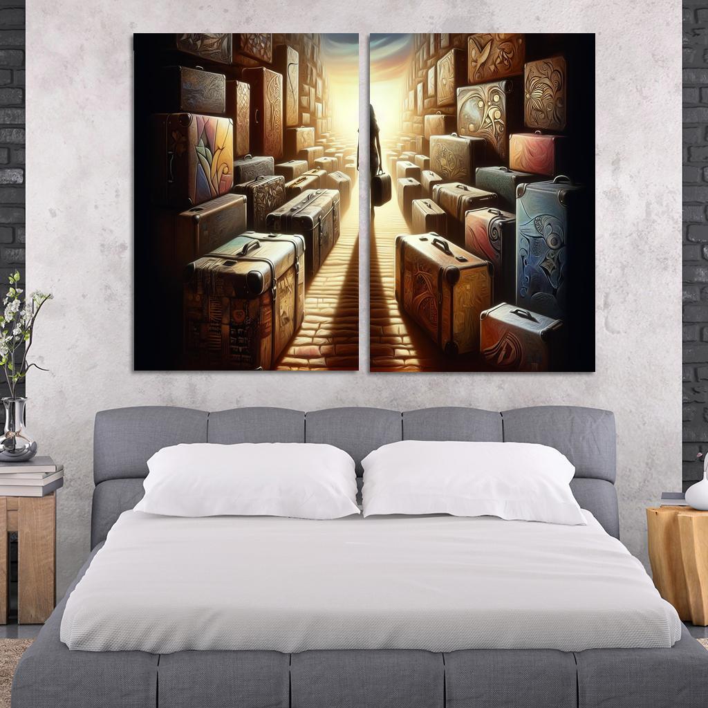 Voices Of Resilience The Refugee Experience Multi-panel Paintings