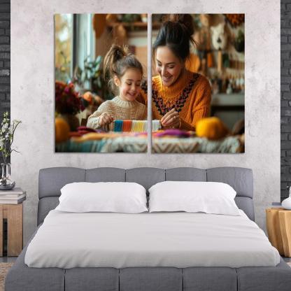 Threads Of Joy Weaving A Mothers Heart One-piece Frames