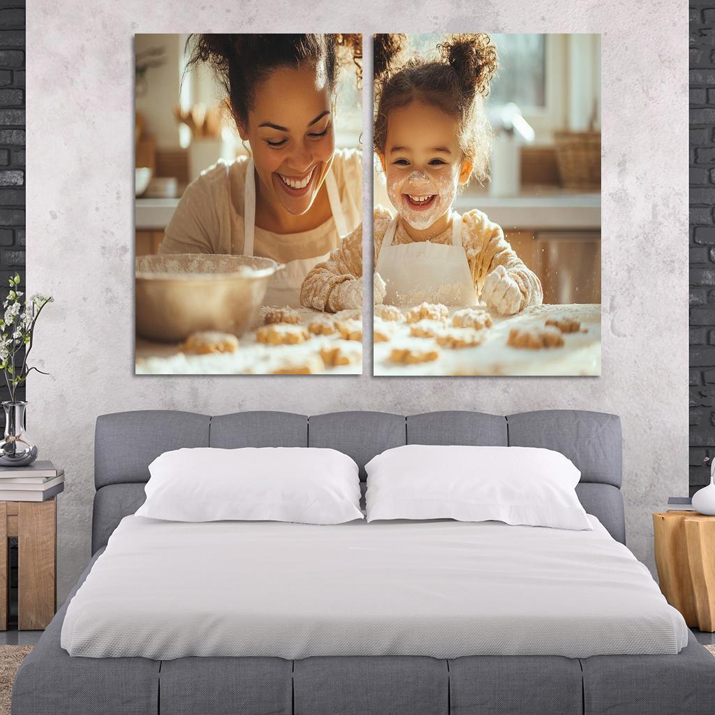 The Beauty Of Small Moments A Mothers Care Custom Paintings Frame