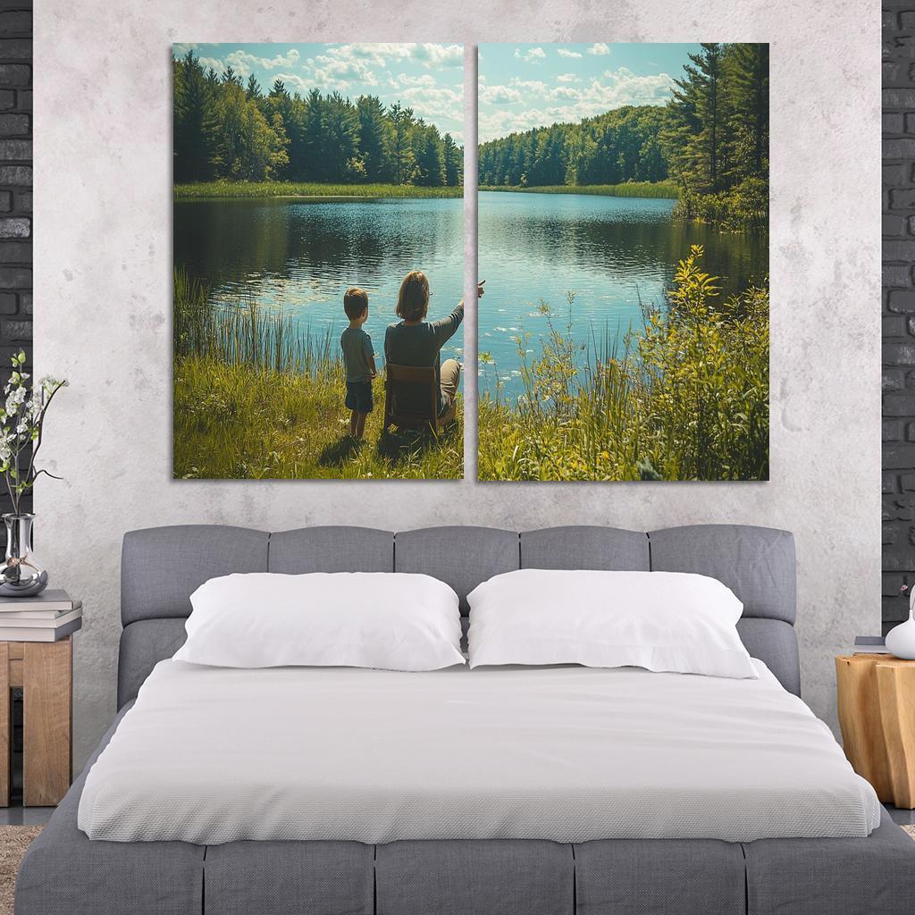Navigating Life A Mothers Steady Compass Canvas Paintings Frame