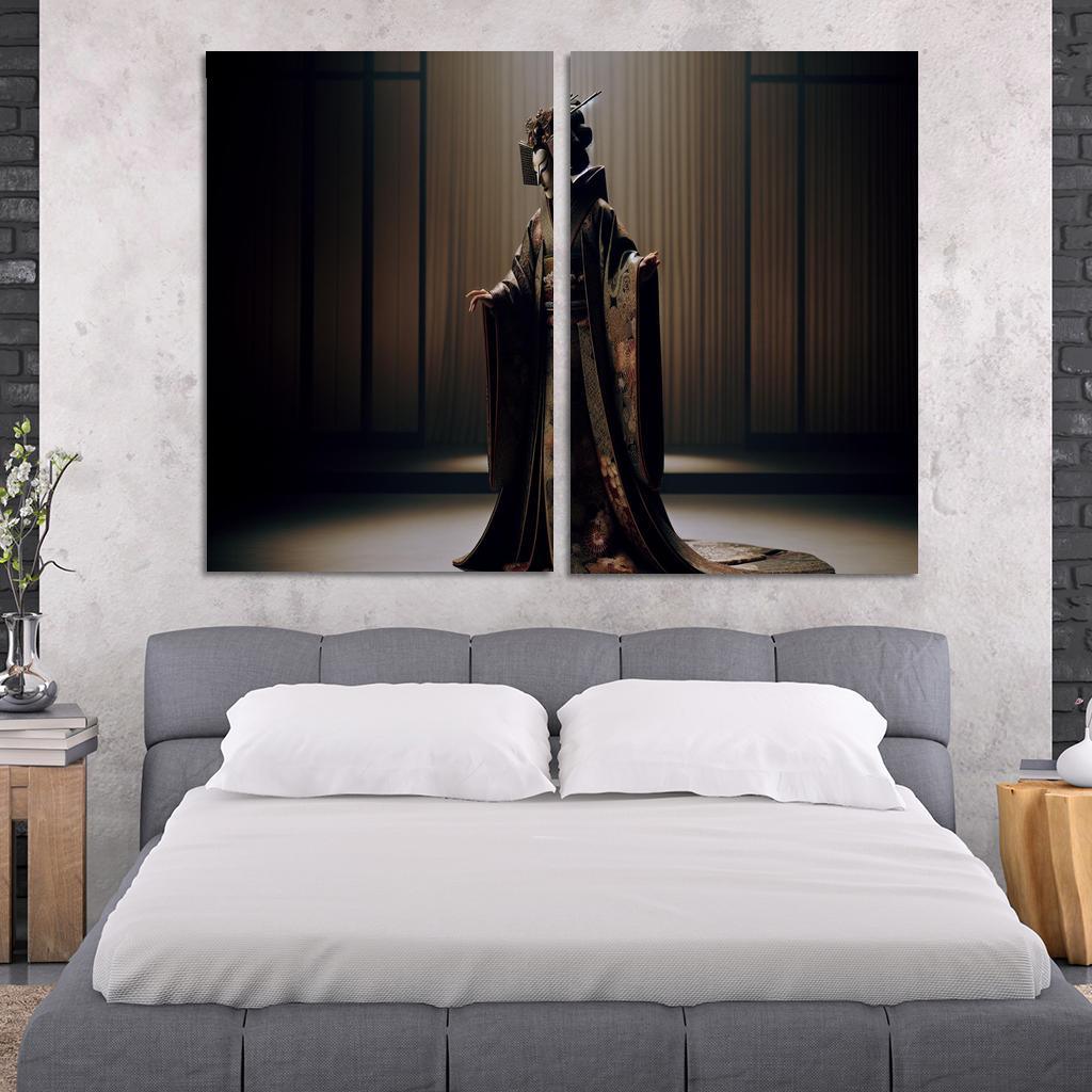 Noh The Classical Japanese Theatre Modern Paintings Frame