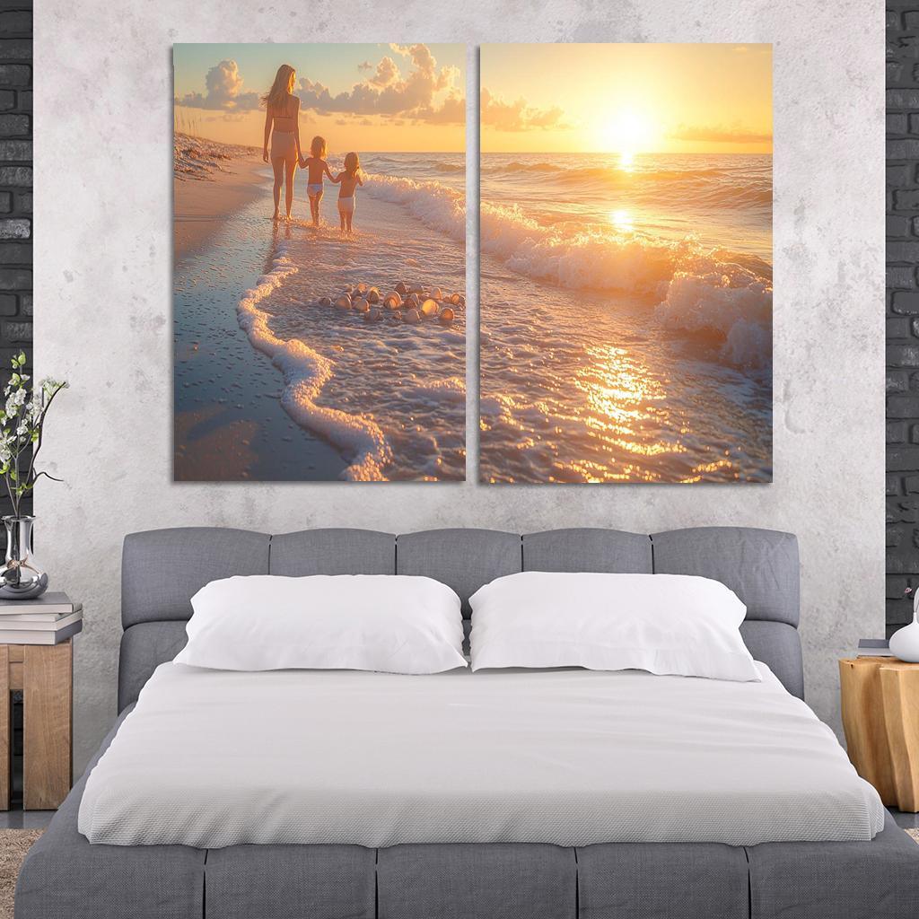 Waves Of Love The Depth Of Motherhood Custom Paintings Frame