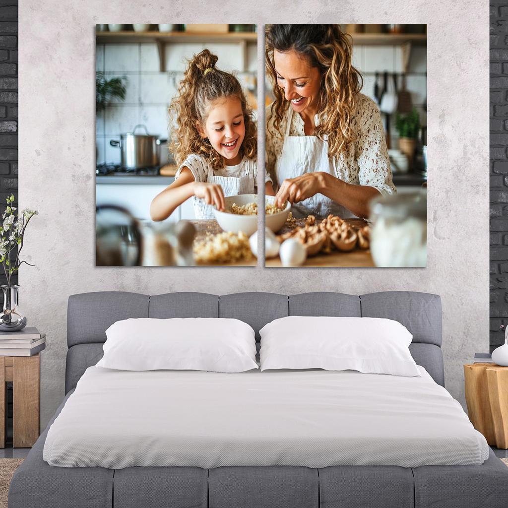 Heartfelt Recipes The Taste Of Love Custom Paintings Frame