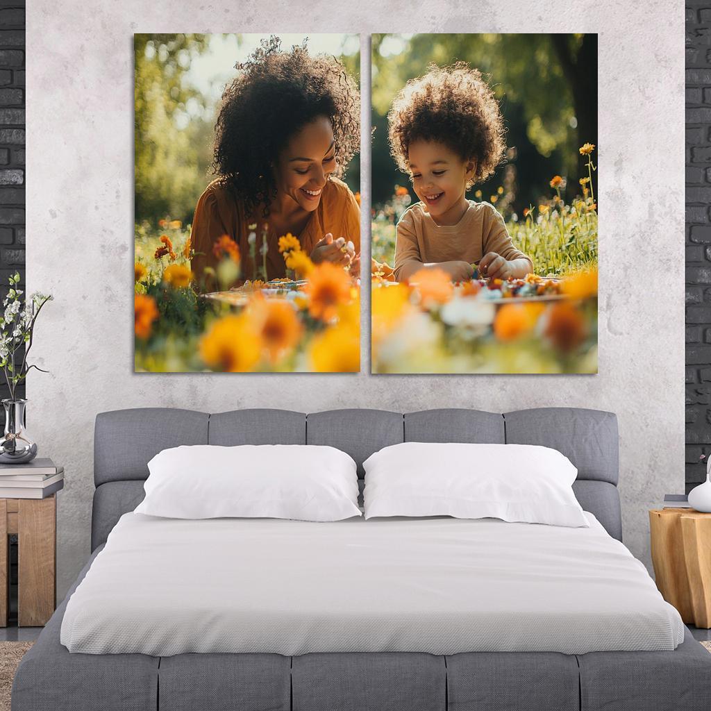 The Gift Of Time A Mothers Presence Custom Paintings Frame