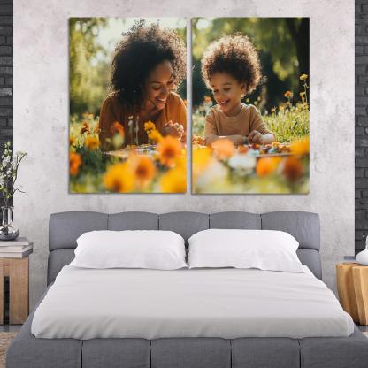 The Gift Of Time A Mothers Presence Custom Paintings Frame
