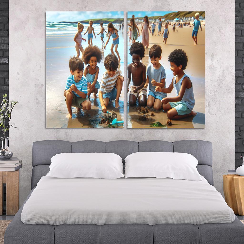 Lagoon Of Wonders Family Adventure Premium Artwork Frames