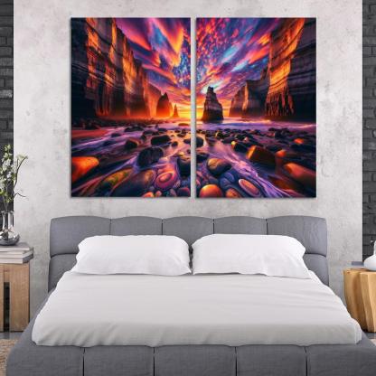 Sunset Cliffs A Photographer's Dream Custom Paintings Frame