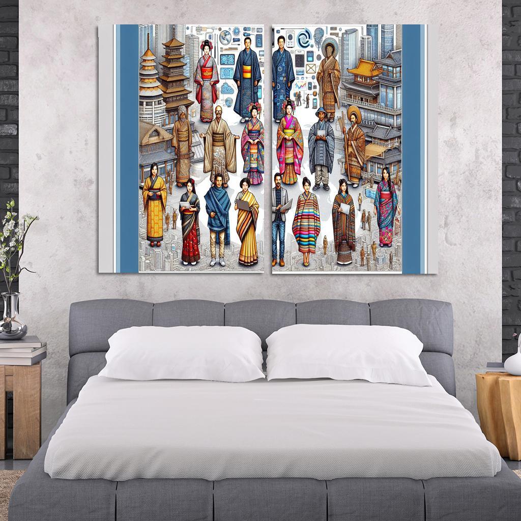 Roots Of Heritage The Value Of Cultural Preservation Custom Paintings Frame