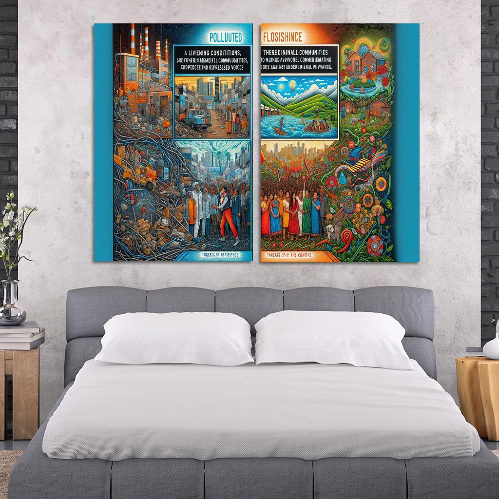 Healing Our Planet A Call For Environmental Justice Multi-panel Paintings