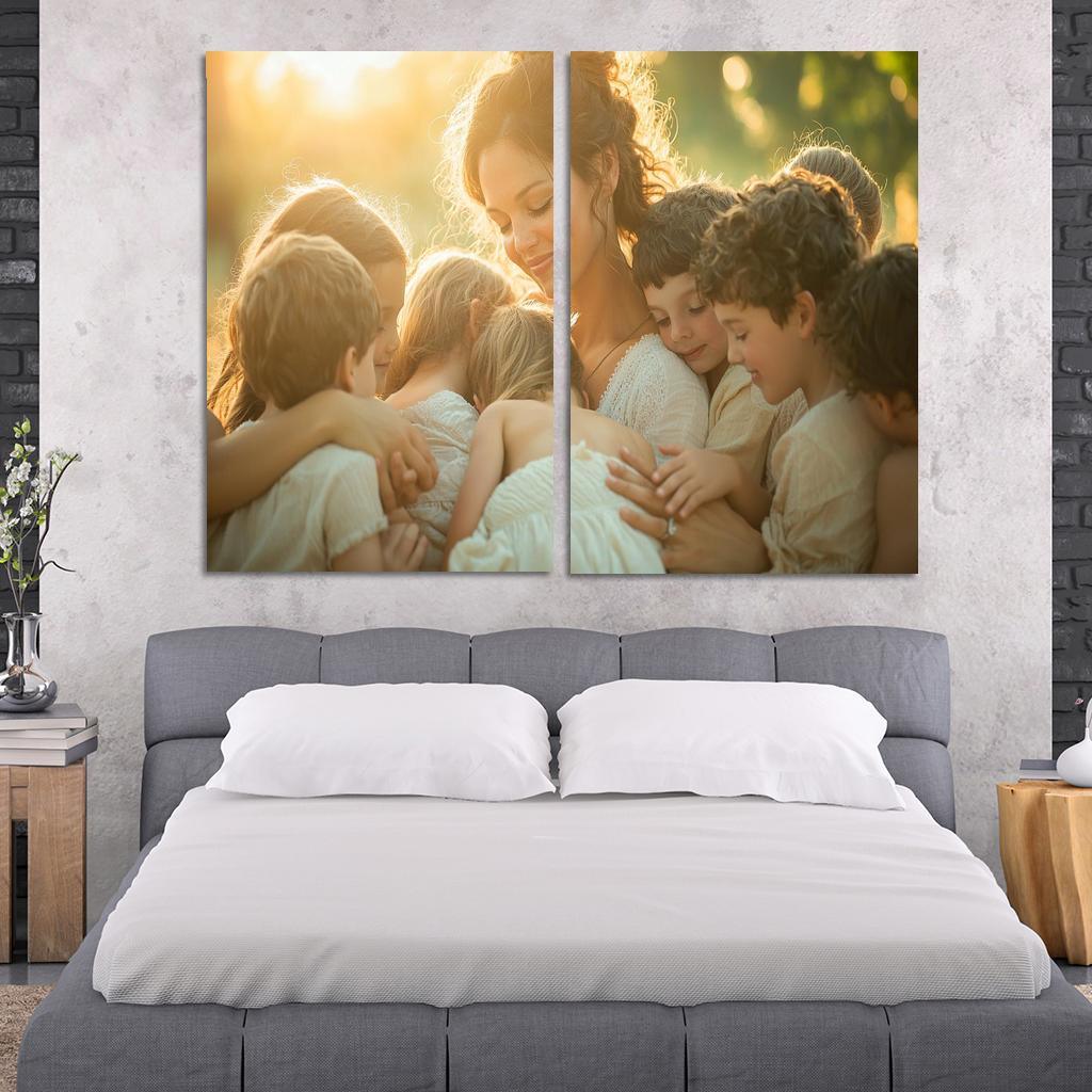 Endless Embrace The Power Of A Mother's Love Modern Paintings Frame