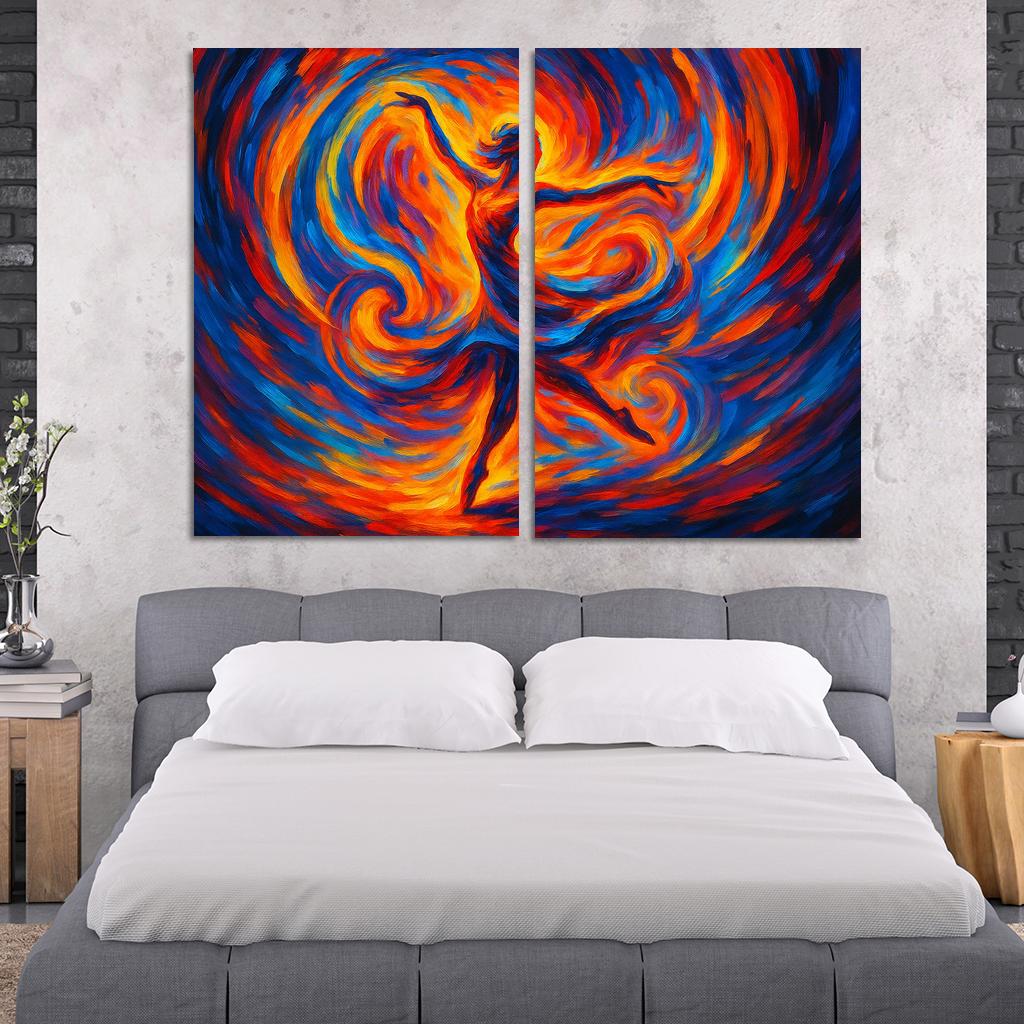 Dance Of The Boundless Spirit Premium Artwork Frames